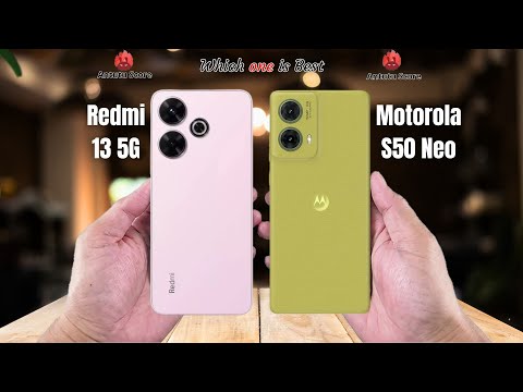 Redmi 13 5G vs Motorola S50 Neo  Full comparison ⚡Which one is Best