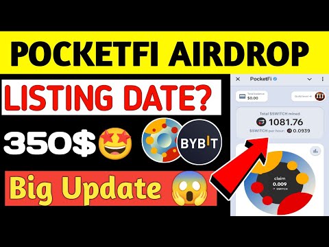 Pocketfi Airdrop Listing Date || Pocketfi airdrop new update || Pocketfi Airdrop Listing Update