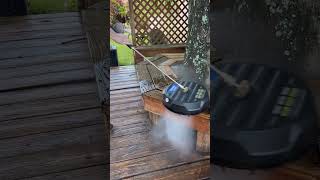 Pressure Cleaning the Deck - So Fresh and So Clean! #lowesfinds