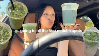 going to all the best places to get *quality* matcha (in OC!)