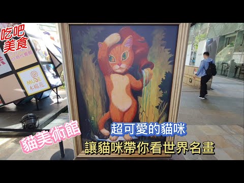 貓美術館 讓超可愛的貓咪 帶你瀏覽世界經典名畫 可愛一輩子