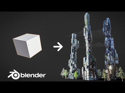 How to Create Sci-Fi Buildings in 5 Minutes