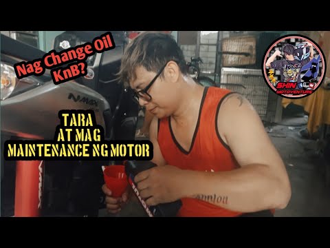 Change oil ng Nmax Natin na si Anya