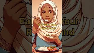 Sunnah Way to Eat Food Islam #sunnah #eating #islam #islamicvideo #islamicstatus #youtube #shorts