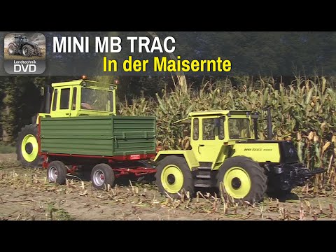 Mini MB Trac in der Maisernte   DVD MB Trac & Unimog Feldtage Nordhorn