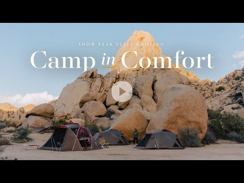 Camp in Comfort: Snow Peak Style Camping