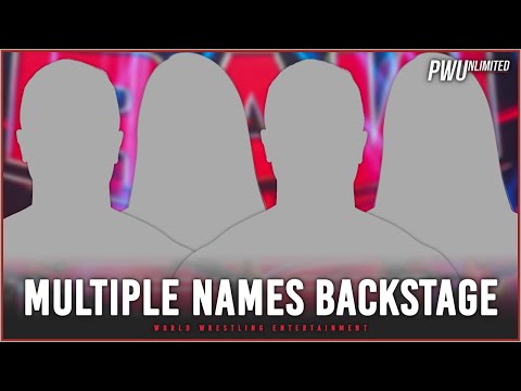 𝙍𝙀𝙋𝙊𝙍𝙏: Multiple Names Backstage At RAW