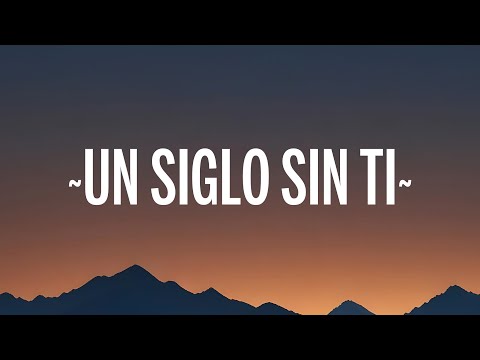 Chayanne - Un Siglo Sin Ti (Letra/Lyrics)