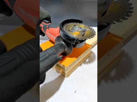 Cool Tips for angle grinder to making a sliding cutter #shorts