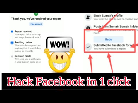 how to report facebook account