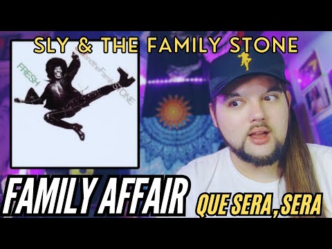 Sly & The Family Stone "Family Affair" & "Que Sera, Sera" (First Time Reaction)