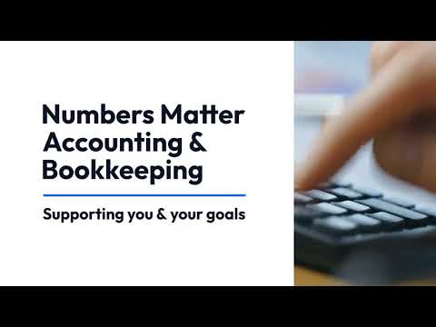 Numbers Matter Accounting & Bookkeeping Introduction