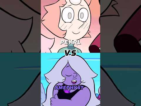 Pearl vs Amethyst #stevenuniverse #pearl #amethyst #shorts