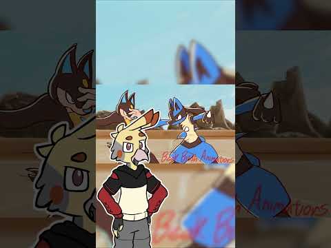 LUCARIO vs. ANUBIS (Part 2) #pokemon #palworld #animation #pokemonscarletviolet #nintendo #furry