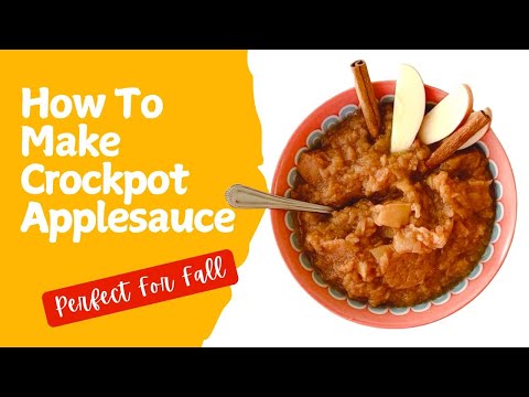 Crockpot Applesauce Recipe