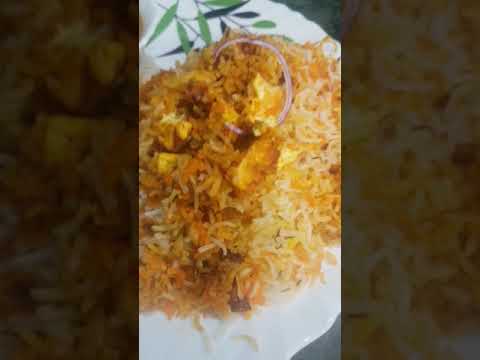 paneer biryani #shorts