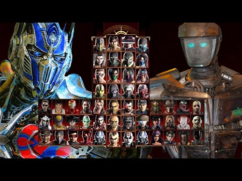 Mortal Kombat 9 - OPTIMUS PRIME & ATOM - Expert Tag Ladder - Gameplay @(1080p) - 60ᶠᵖˢ ✔