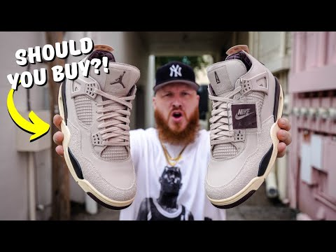 SHOULD YOU BUY THE JORDAN 4 A MA MANIERE WHILE YOU WERE SLEEPING SNEAKERS?! (Early In Hand Review)