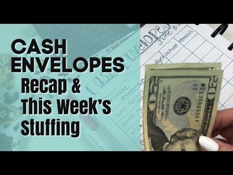 Cash Envelope System- Recap & This Week’s Stuffing