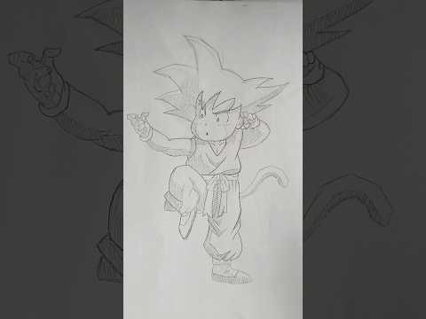 kid goku - dragon ball #dragonball #anime #shorts