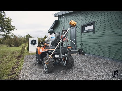 Hitch receiver rack for your all-terrain vehicle