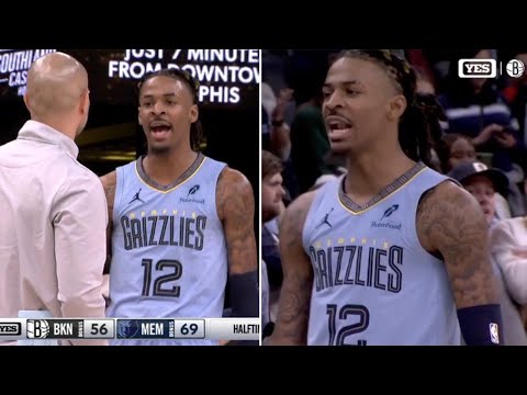 Ja Morant HEATED Altercation w/ Jordi Fernandez After Morant TROLLS Nets + Have To Get Separated!