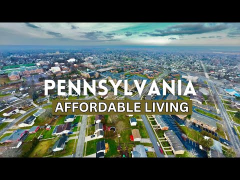 10 Cheap Places to Live in Pennsylvania 2024 - Affordable Living in Pennsylvania to Buy Home🏠