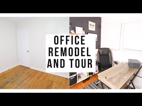 HOME OFFICE REMODEL & TOUR