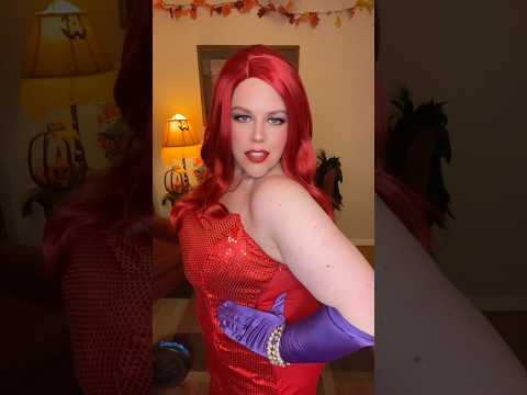 My Halloween costume went HARD this year. 😘 #jessicarabbit #rogerrabbit #costume #cosplay#halloween