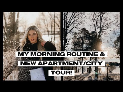 Haley In Sweden Vlog #11 | My Morning Routine | Apartment and New City Tour