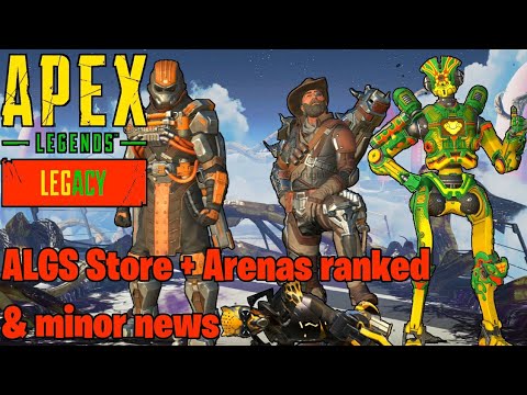 Apex Legends News | ALGS Store skins + Arenas ranked & minor news #27