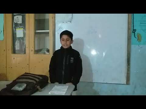 A topic about mother by small student kafyat khan