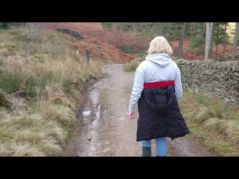 Winter hike in the Peak District