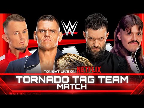 WWE 2K24 | Gunther & Ludwig Kaiser VS Finn Balor & Dominik Mysterio - Tornado Tag Team Match | Raw