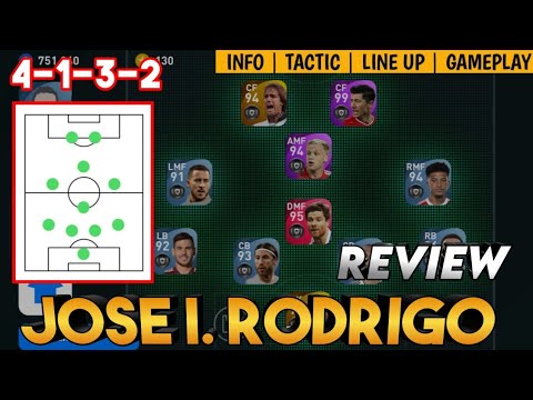 JOSE I. RODRIGO 4132 MANAGER REVIEW | NEW SD HUESCA MANAGER | PES 2021 MOBILE