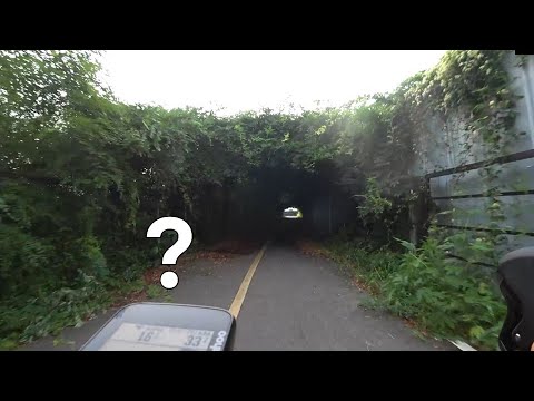 What is at the end of the bicycle road in Korea?