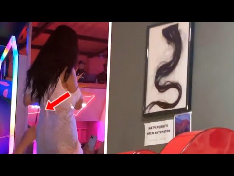 Katy Perry's 'CREEPY' Fan Steal's Her Hair Extension And Frames It