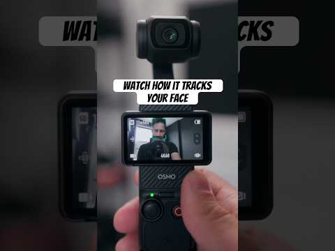 DJI OSMO POCKET 3 Face Tracking