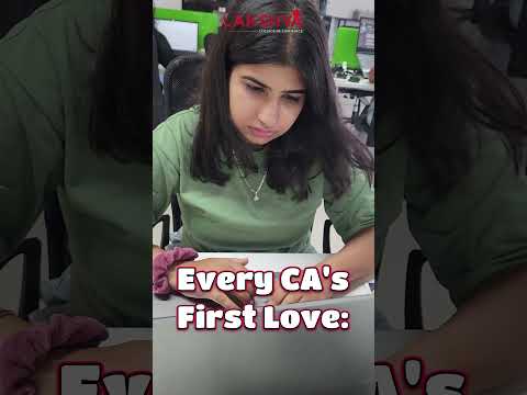 Every CA's First Love | By Lakshya Edu