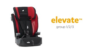 Joie elevate™ | Group 1/2/3 Booster Seat with 5-Point Harness