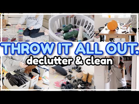 MASSIVE DECLUTTER / MESSY TO MINIMAL KONMARI DECLUTTER 2023 / CLEAN & DECLUTTER  EXTREME MOTIVATION