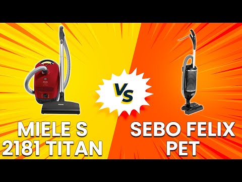 Miele S 2181 Titan vs Sebo Felix Pet - A Side-By-Side Comparison! (Which Vacuum Should You Choose?)