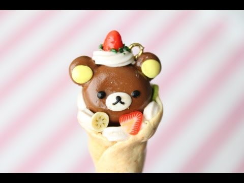 Rilakkuma Crepe Polymer Clay Tutorial | sweetco0kiepie