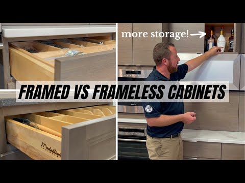 Framed vs. Frameless Cabinets | Which Is Better?