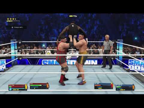 brother vs jey uso and jimmy uso WWE 2k24