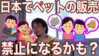 ペットショップ業界の未来について【ひろゆき/切り抜き】＃Shorts