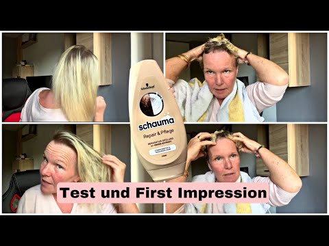 Co-Washing mit der Schauma Spülung Repair & Pflege | Test und First Impression bei Spliss