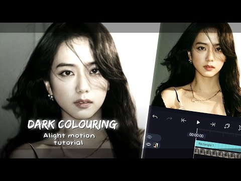 Dark colouring | Alight motion tutorial | Sxftrkive