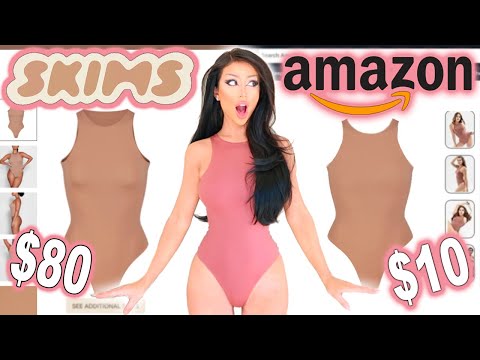 the ultimate SKIMS DUPE haul! (sorry Kim)