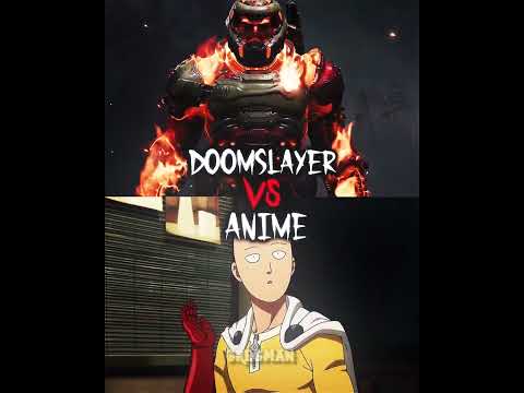 Doomslayer VS Anime 2 🗿- #whoisstrongest #doomslayer #amv #edit #doom